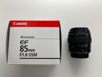 Canon EF 85mm f/1.8 USM Objektiv Festbrennweite Rheinland-Pfalz - Kollig Vorschau