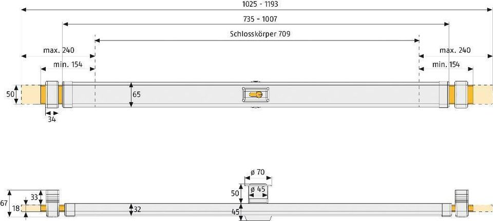 Panzerriegel ABUS PR2700 - 600€ inkl. Montage in Frankfurt am Main