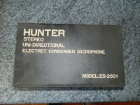 HUNTER Stereo Uni-Directional Electret Condenser Microphone Wandsbek - Hamburg Rahlstedt Vorschau