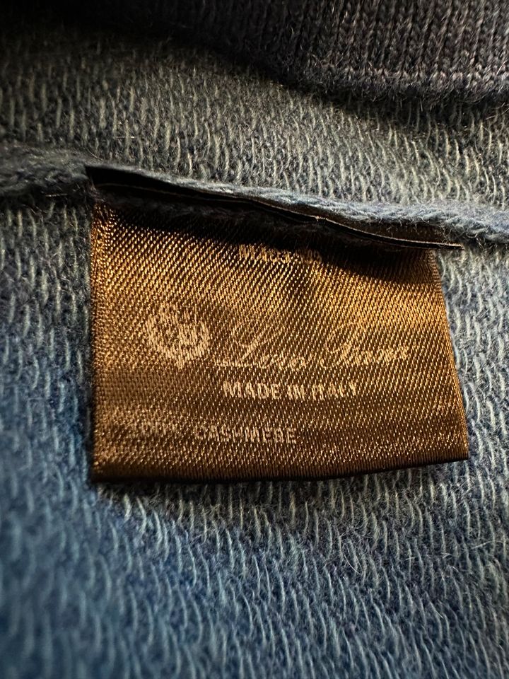 Loro Piana Roadster Pullover Blau Gr. 52 / M NP: 1000€ in Hamburg