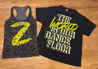 2 ZUMBA Damen Shirts • Gr M • super Zustand Niedersachsen - Sassenburg Vorschau