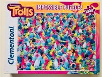 Clementoni Impossible Puzzle 1000 Teile „Trolls“ Nordrhein-Westfalen - Schloß Holte-Stukenbrock Vorschau