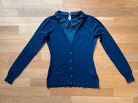 ⭐️ Dunkelblauer Feinstrick-Pullover Bluseneinsatz Orsay ~ Gr.S/36 Bayern - Fürth Vorschau