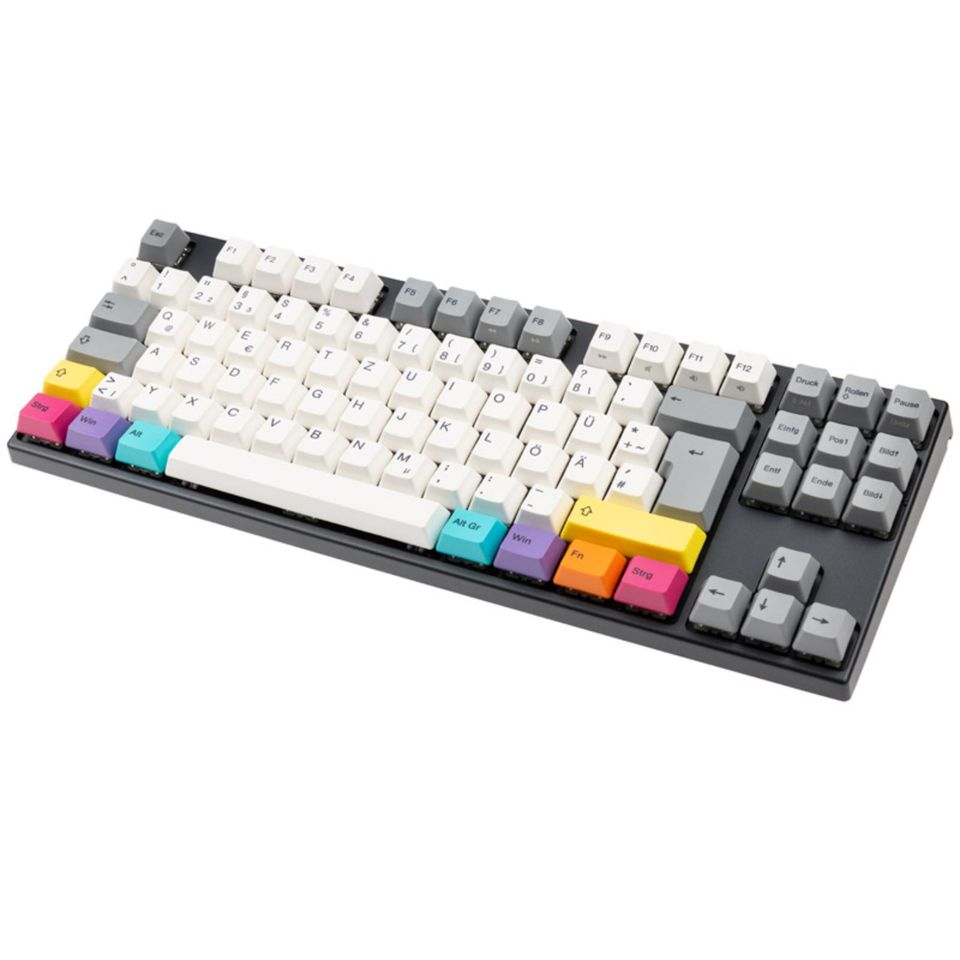 Varmilo VEA88 CMYK TKL Gaming Tastatur, MX-Silent-Red, weiße LED in Berlin