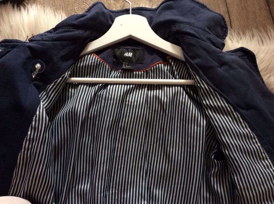 H&M Sommerjacke, Gr. 36, dunkelblau in Oldenburg