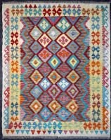 Afghan Kelim 204x145 Handgeknüpft modern woll Berlin - Wilmersdorf Vorschau