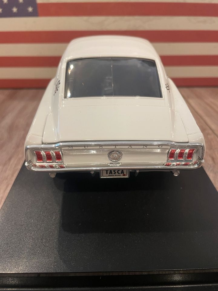 1968 Tasca Ford Mustang 428 Cobra Jet Dragster Modell 1:18 Ertl in Schöllkrippen