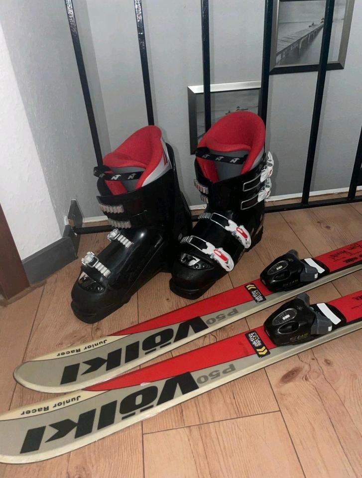 Ski-Set Völkl P50 + Skischuhe (Gr. 37/38) – Top / sofort abholbar in Nidderau