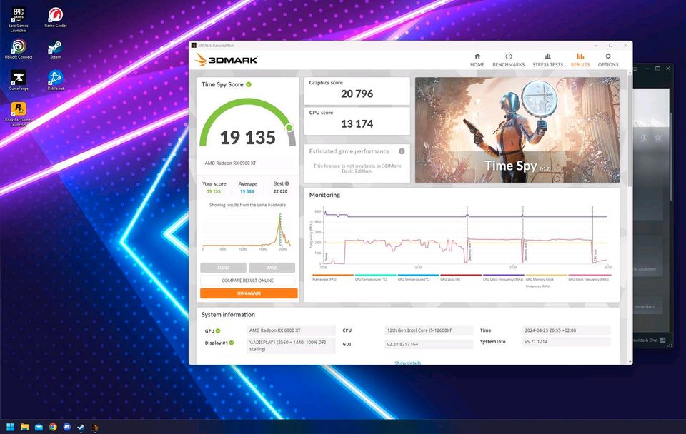 PC System / Intel i5-12600KF / RX 6900 XT Phantom / 2TB SSD in Marburg