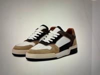 DWRS Sneaker Rugby Gr. 38 dunkelbraun/beige/schwarz Hessen - Groß-Bieberau Vorschau
