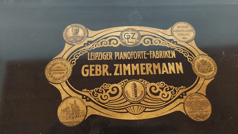 Klavier Gebr. Zimmermann in Oberwesel