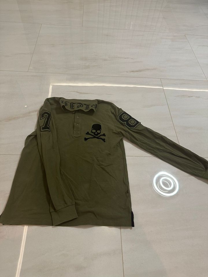 Original Philipp Plein Polo Shirt Khaki M in Bremen