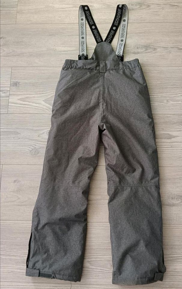 Skihose Schneehose grau 146/152 Crane in Vohenstrauß