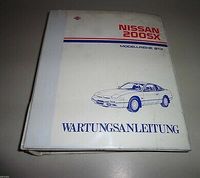 Nissan 200sx S13 Werkstatthandbuch Ordner Nordrhein-Westfalen - Preußisch Oldendorf Vorschau