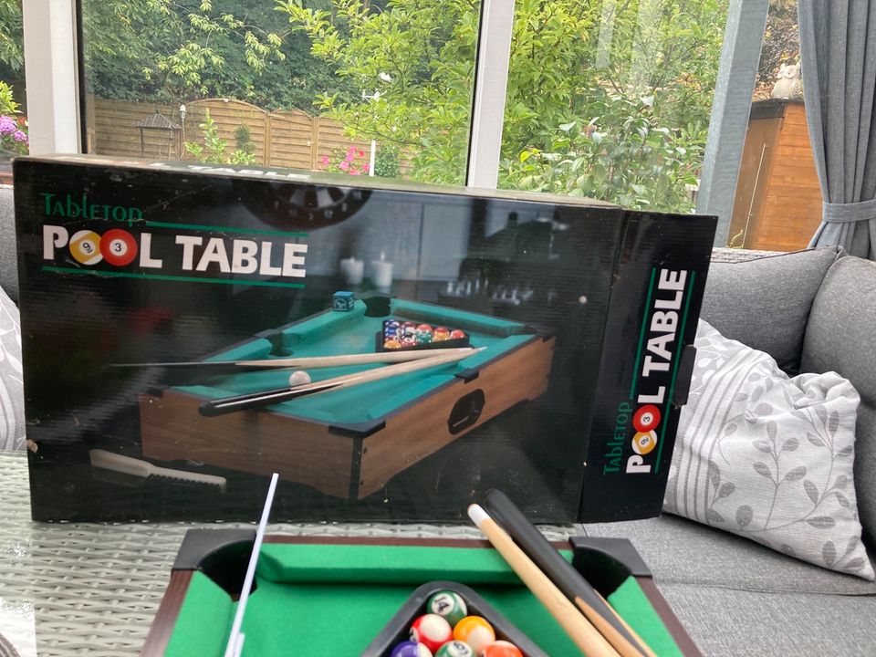 Pool Billard Tisch Ausführung in Hamburg