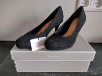 NEU Tamaris Pumps Schuhe schwarz Gr. 37 Wildleder Stoff Optik Schwerin - Altstadt Vorschau