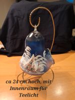 Weihnachts Glas birnenförmig und mit Teelicht Hessen - Lampertheim Vorschau