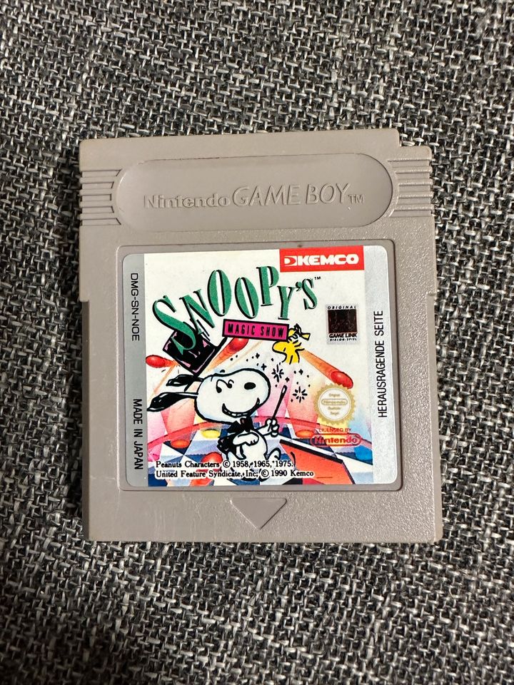 Snoopy Gameboy in Uelzen