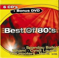 6 CD + 1 DVD  V/A - Best Of 80's Box, Cardsleeve  Top Rheinland-Pfalz - Harxheim Vorschau