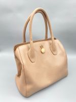 FURLA HANDTASCHE SHOPPER TASCHE BEIGE BRAUN LEDER MADE IN ITALY Berlin - Charlottenburg Vorschau