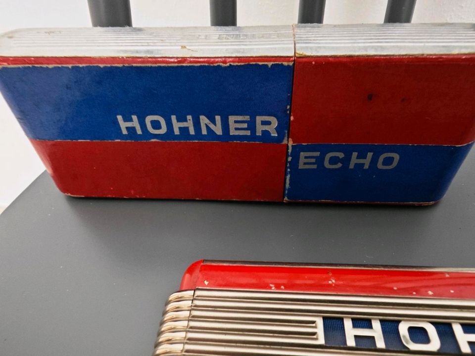 2 Mundharmonika Hohner Echo in Reisbach
