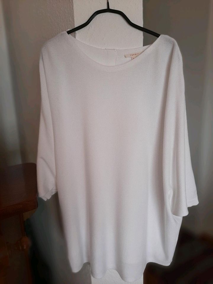 Weisses rückenfreies Shirt - ESPRIT - Grösse S (fällt wie M/L aus in Immenstaad