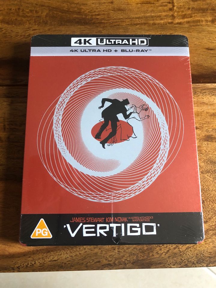 Vertigo - Black Barons Slip + Bluray Steelbook 4k - Teilweise OVP in Minden