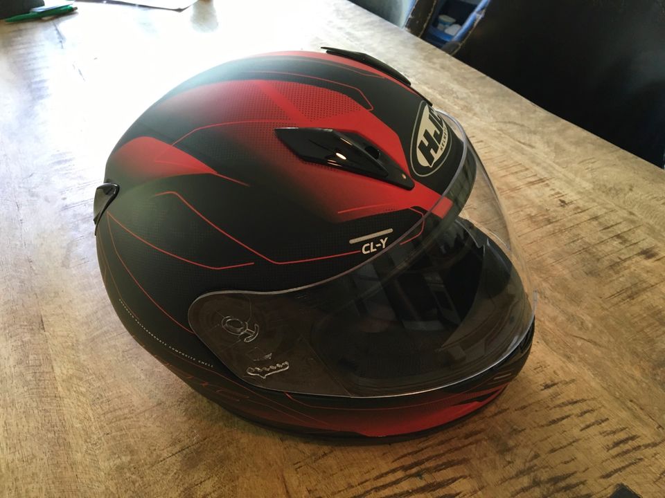 Motorradhelm Gr. M von HJC in Wiesbaden