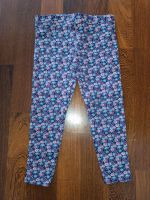 Bio Öko Leggings in 104 Blumen pocopiano Muster marineblau rosa Bielefeld - Sennestadt Vorschau