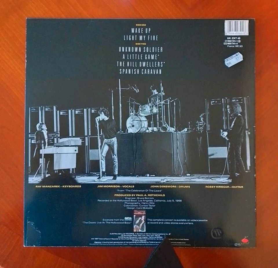 LP - The Doors und fast wie neu in Leverkusen