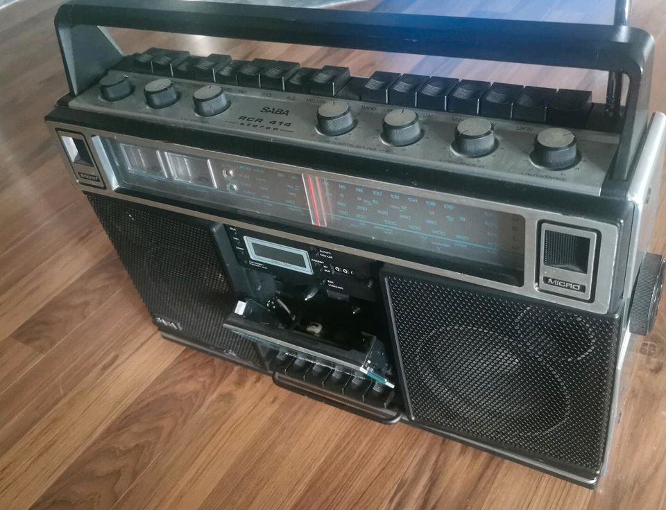 Saba RCR-414 Boombox Vintage Ghettoblaster 1979/80 in Düren