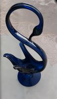 Schwan Schale aus Glas Blau Niedersachsen - Kutenholz Vorschau