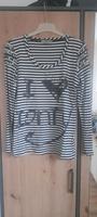 Comma Damen Shirt Gr 38/M Schwarz Weiß  gestreift Herz Bayern - Abensberg Vorschau