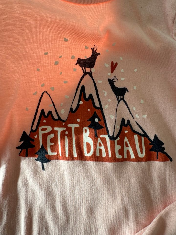 Petit Bateau Langarmshirt Shirt 6 Jahre wie neu Mädchen in Östringen