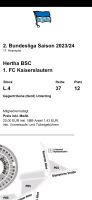 2 Karten für Hertha Lautern Block L4 Berlin - Steglitz Vorschau
