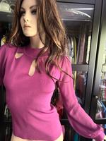 ASHLEY BROOKE Pullover Lila XS 34 NEU Sachsen - Taucha Vorschau
