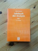 Buch "Lehrbuch der Analysis Teil 1", 15.Auflage, Heuser, Teubner Nordrhein-Westfalen - Dormagen Vorschau