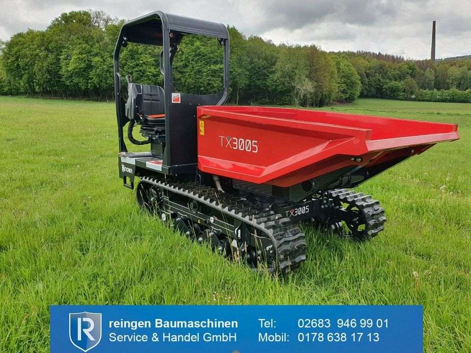 Hinowa TX3005 Ketten Dumper Mieten / Kaufen inkl. MwSt. in Buchholz (Westerwald)