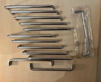 14 x Möbel Bügelgriff Chrome Edelstahl Nordrhein-Westfalen - Detmold Vorschau