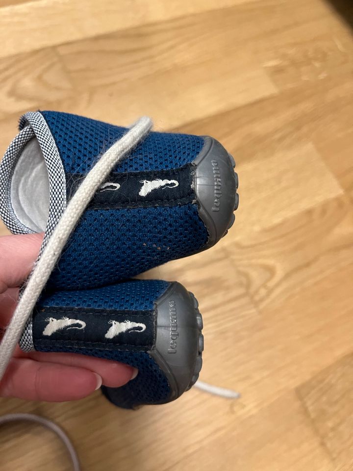 Leguano Activ Barfußschuhe blau Gr 24 in Dornstadt