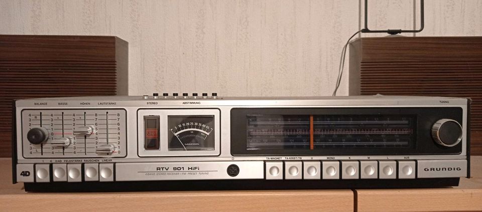 Grundig RTV 901 Hifi 4D, 70er Jahre Anlage mit Boxen in Hannover