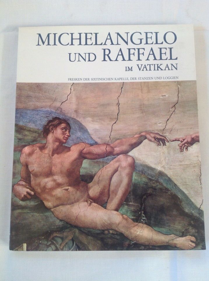Michelangelo und Raffael im Vatikan, Bildband in Stuttgart