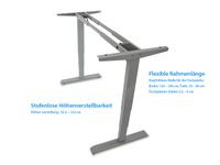 Gestell Schreibtischgestell Desktopia Pro höhenverstellbar B-Ware Nordrhein-Westfalen - Halle (Westfalen) Vorschau