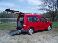 Volkswagen Caddy Life 1.4 Benziner Rollstuhl Rampe TÜV neu Bayern - Kirchenlamitz Vorschau