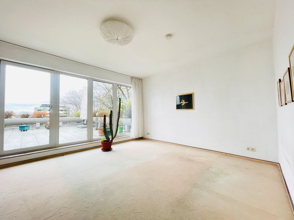 Provisionsfei - Terrassenwohnung mit Panoramablick über Bonn in Bonn