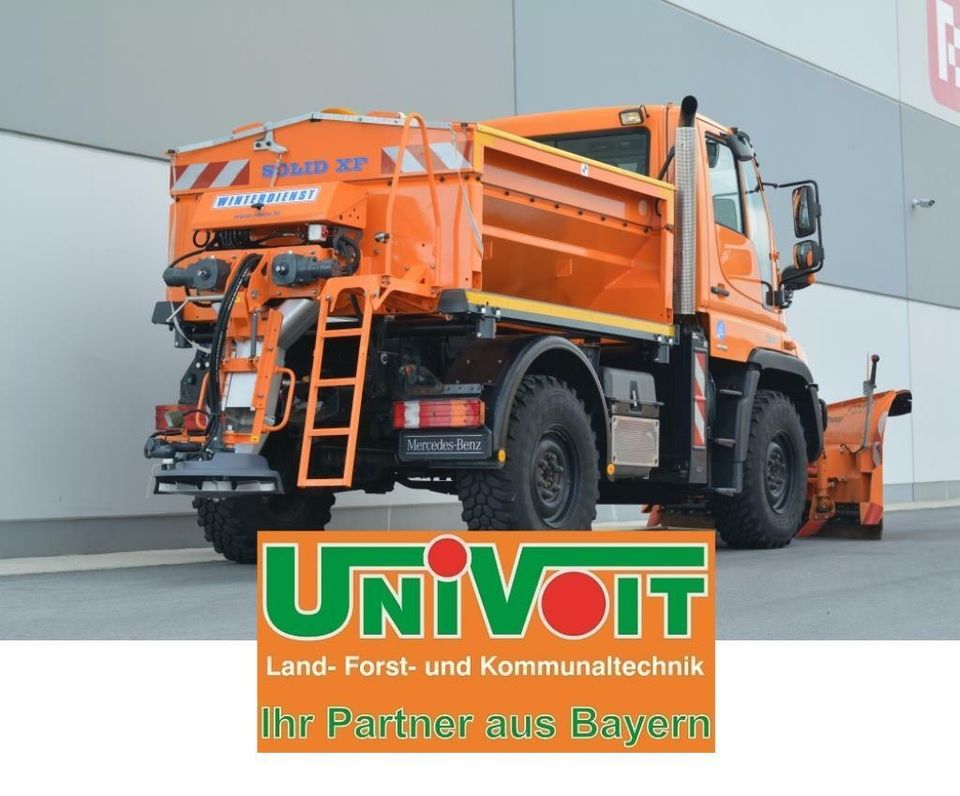 Unimog Rasco Solid XF - XDF Streuer U 300 - 400 - 500 Gmeiner in Warmensteinach