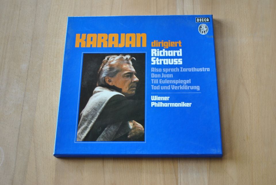 Karajan dirigiert Richard Strauss Decca ‎6.35145 DX 2xLP Box in Lütjenburg