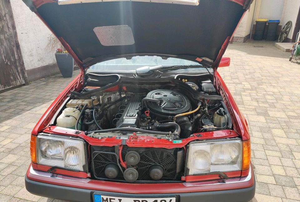 W124 E260 Signalrot in Nossen