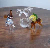 Glasfiguren Pferd und Elefant Hessen - Lindenfels Vorschau