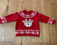 Pullover Weihnachten Rudolf Größe 80 Bayern - Saal Vorschau